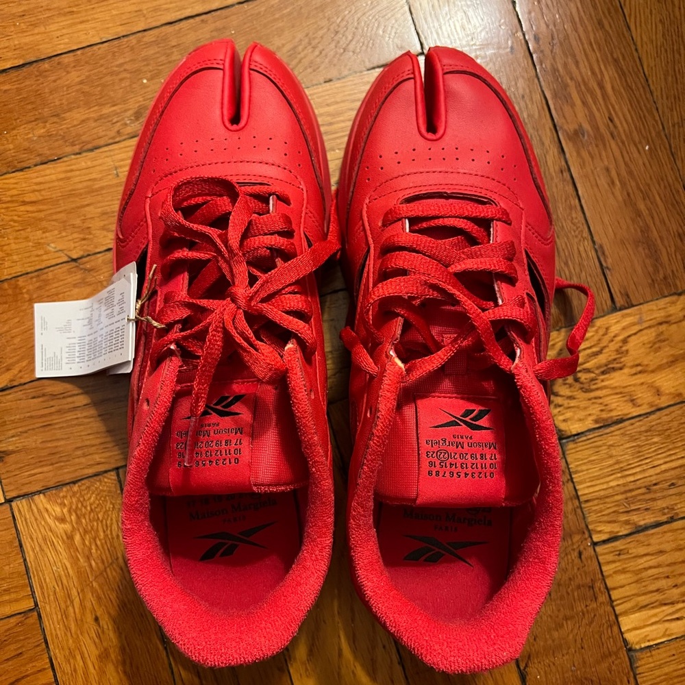 Margiela x Reebok Project 0 Tabi Sneakers Size